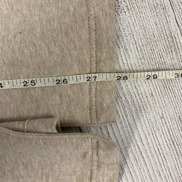 New York & Co women S cotton blend button up long jacket tan - Picture 13 of 13